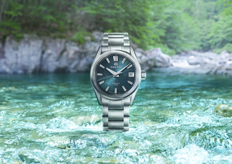 近觀日本國家文化遺產 Grand Seiko SLGA025 阿寺溪藍腕錶