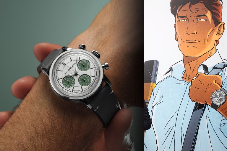 蕾蒙威ＸLARGO WINCH 推出 MILLESIME 系列計時腕錶「美鈔綠」小錶盤 別具一番風味