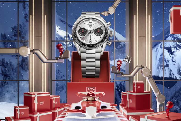 TAG Heuer 2024 聖誕獻禮 與泰格豪雅小精靈賽車手一同進入雪山中的奇幻冒險