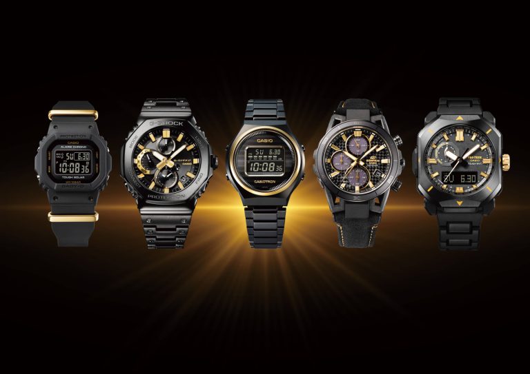 CASIO 50 周年尾聲推出黑金氣勢第三彈紀念款 並攜手「河村康輔」設計一系列周邊贈禮