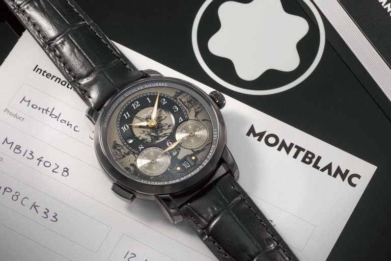 MONTBLANC 明星傳承系列 Nicolas Rieussec 計時腕錶 慈善拍賣助力罕見疾病