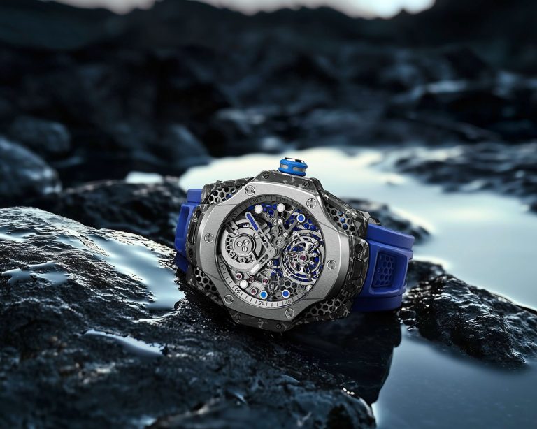 HUBLOT BIG BANG SAMUEL ROSS 陀飛輪碳纖維腕錶建構複雜功能腕錶的潮流新美學