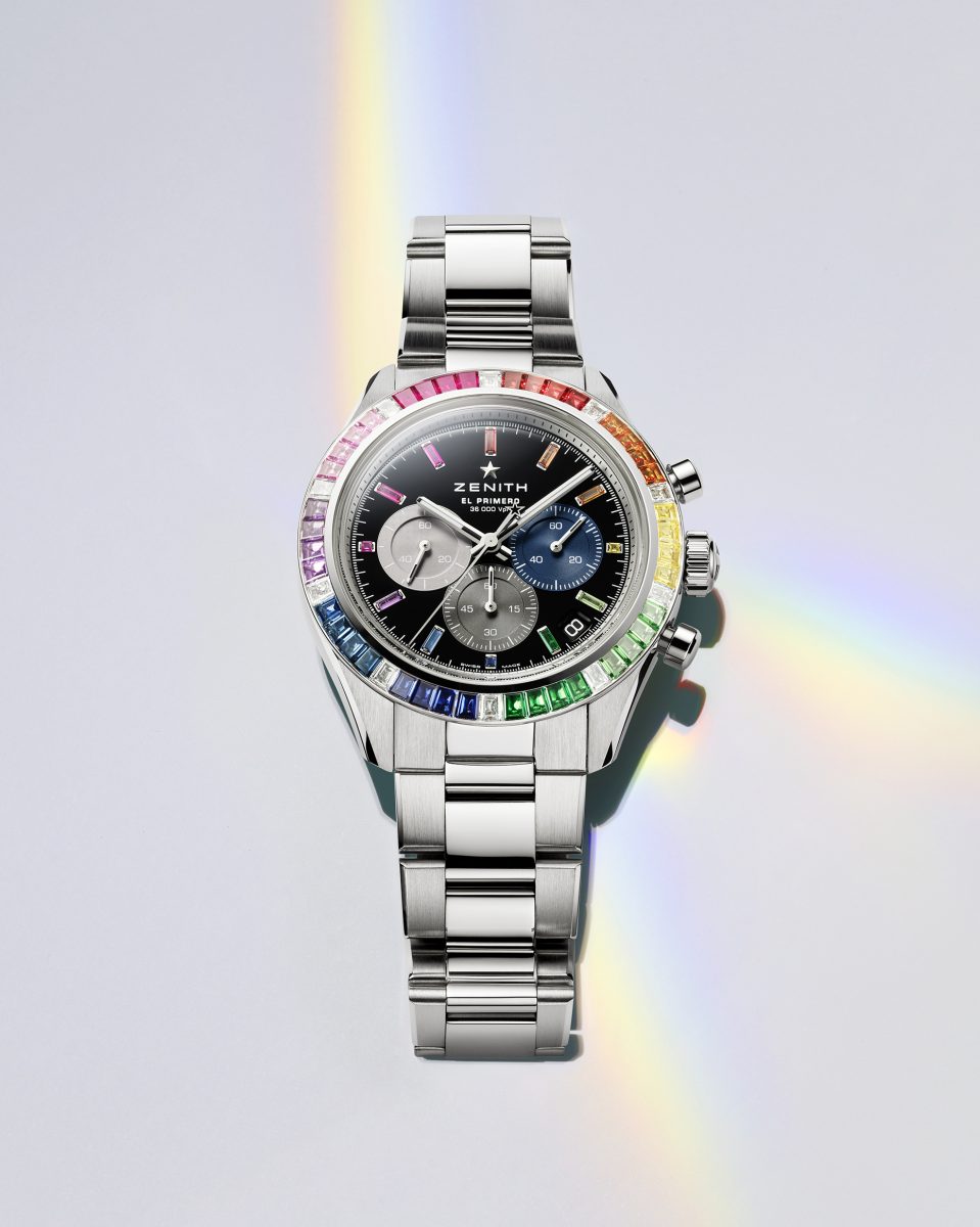 ZENITH 打造奢華幻彩CHRONOMASTER Sport 彩虹腕錶- Carpe Diem 悅時網
