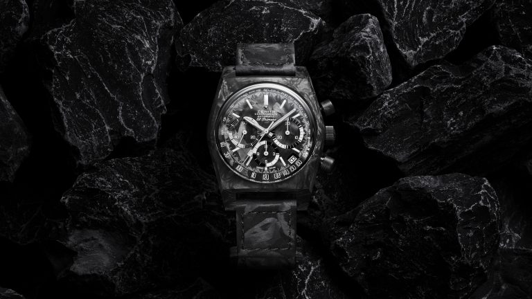 ZENITH真力時推出CHRONOMASTER Revival A3818 Cover Girl Carbon碳纖維復刻版限量腕錶