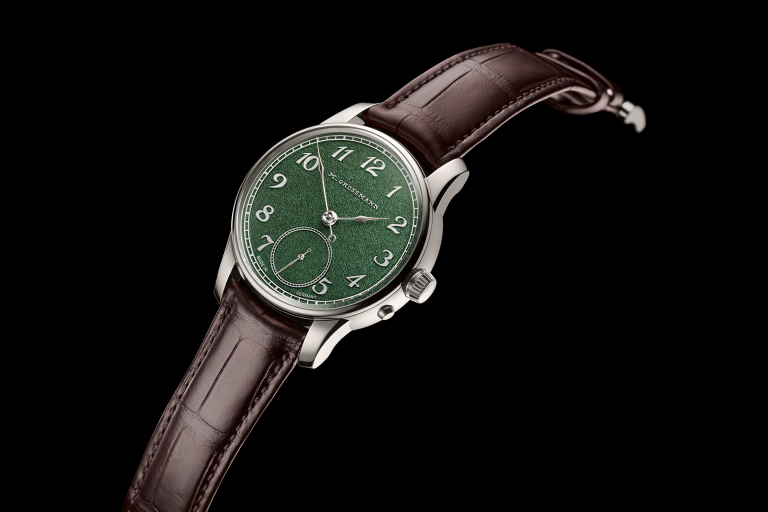 靜謐綠意的極致演繹 Moritz Grossmann TREMBLAGE Green 限量腕錶