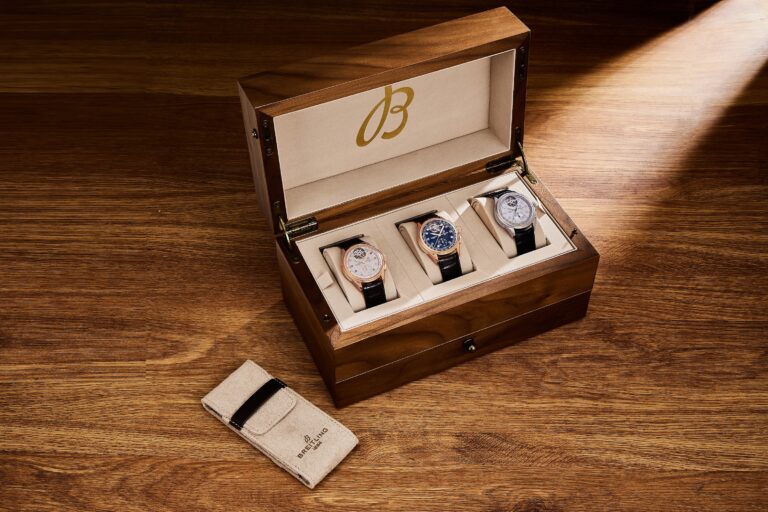 百年靈Premier B21 Chronograph Tourbillon 42三件式套組 台北101 World Masterpiece 頂級珠寶鐘錶大賞 首度曝光 匠心譜寫宇宙三部曲  以日夜星辰交織永恆時間樂章