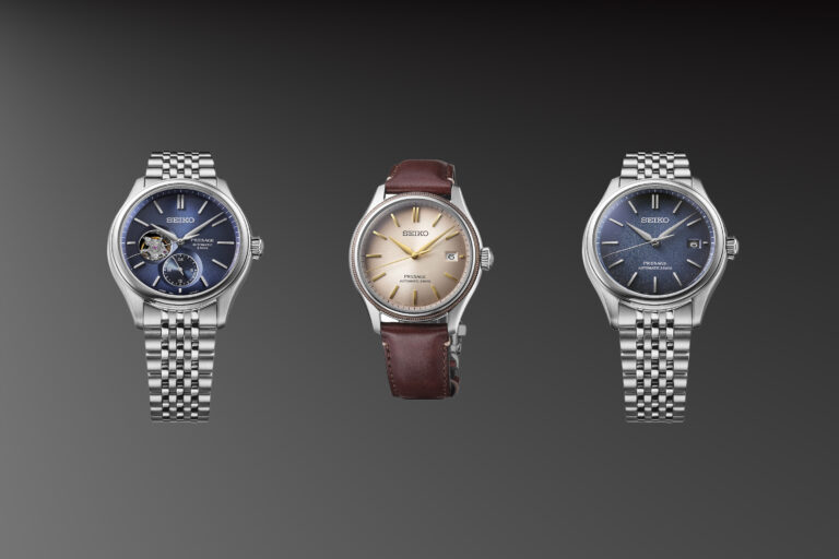 Seiko Presage經典系列 推出三款秋冬全新腕錶 以日本傳統色彩 詮釋秋冬優雅現代美學