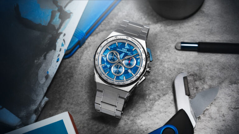 BOMBERG APEX PULSE CB脈衝藍計時碼錶 以跳動的節拍，雕刻精準的瞬間 瑞士製錶工藝結合都市節奏美學的新篇章