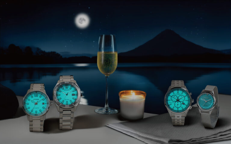 CITIZEN 溫馨節慶獻禮Blue Glow Night 與夜空中唯美的「藍月」一同度過浪漫聖誕