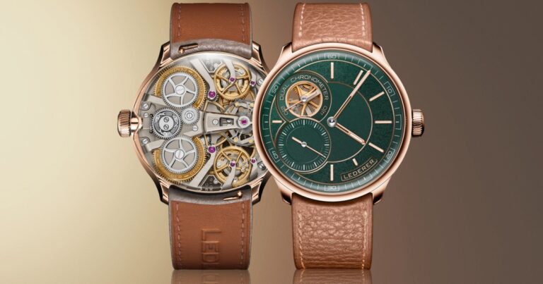 LEDERER 成功入圍 Louis Vuitton Watch Prize 最終五強