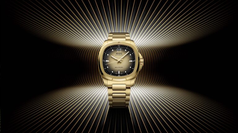 MIDO 閃耀金色雙作復古方框與八角美學的歲末邂逅