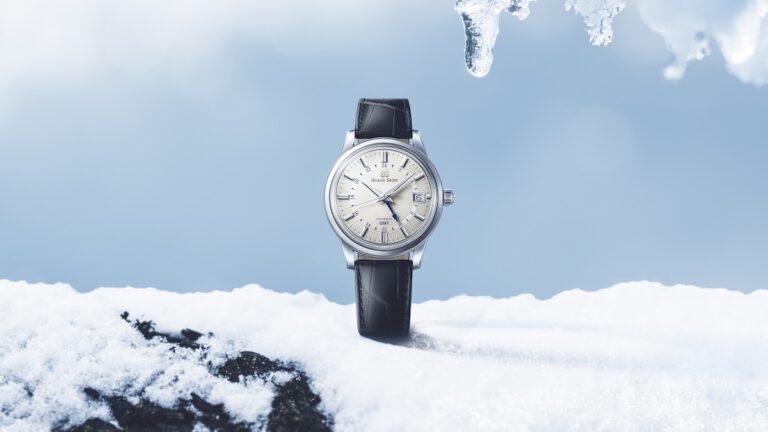 極致面盤工藝 Grand Seiko 以月光為筆，在融雪間勾勒跨時區優