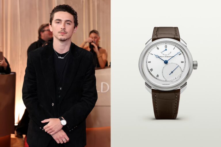 「甜茶」Timothée Chalamet現身金球獎，佩戴 Urban Jürgensen 罕見腕錶展現頂級獨立製錶品味