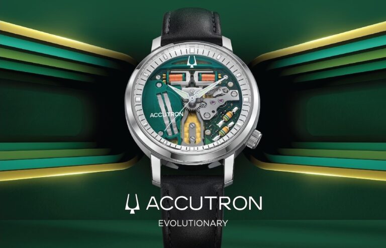 穿梭時空的科幻美學 Accutron Spaceview 演繹純粹的「電能動力」視覺饗宴