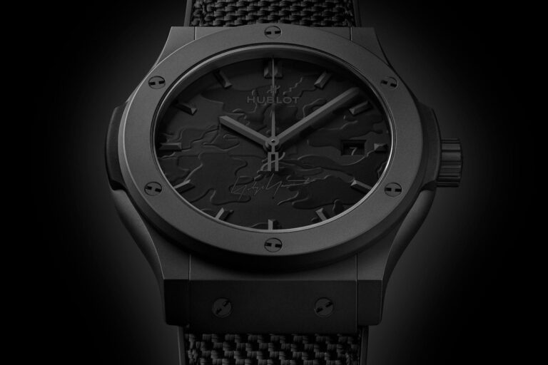 【黑魂警報】2026 最強聯名Hublot x 山本耀司「全黑迷彩」限量登場！