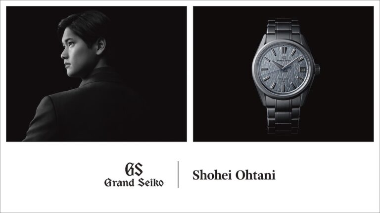 Grand Seiko 宣布大谷翔平為全球合作夥伴，啟動「Grand Moments」計畫