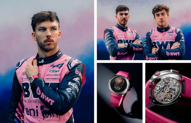賽道上的叛逆浪漫亨利慕時 Alpine F1 特別版，驚豔粉紅雙錶齊發