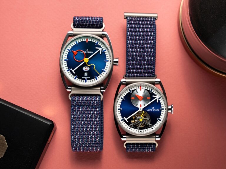 陀飛輪與笑臉的湛藍圓舞曲 Louis Erard × Alain Silberstein 新作登場