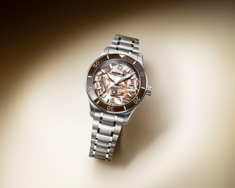 棕色陶瓷與亞化石木的交織 MONTBLANC Iced Sea 零氧新作，重塑冰川美學新高度